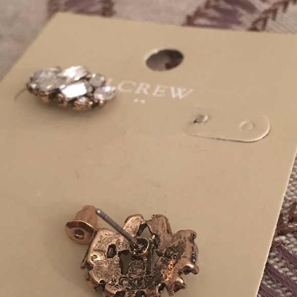 J. Crew Crystal Studs Earrings - Picture 2 of 3